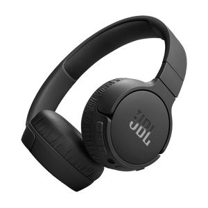 JBL Tune 670NC - Black - Adaptive Noise Cancelling Wireless On-Ear Headphones - Hero